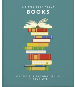 A Little Book About Books - Orange Hippo!