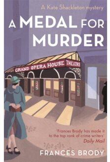A Medal For Murder - Kate Shackleton Mysteries - Frances Brody