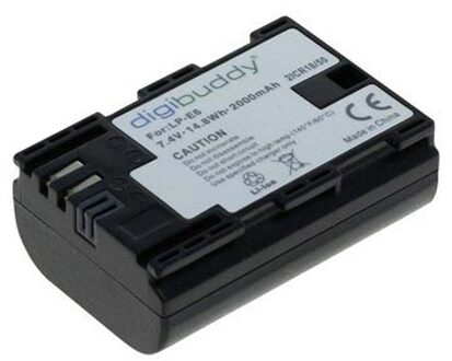 A Merk Digibuddy Accu Batterij Canon LP-E6 / LP-E6N - 1900mAh
