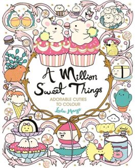 A Million Sweet Things - A Million Creatures To Colour - Lulu Mayo