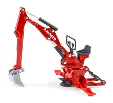 A.moser Graafmachine Voor Tractoren Rood (2066)