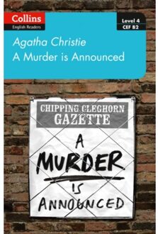 A Murder Is Announced - Collins Agatha Christie Elt Readers - Agatha Christie