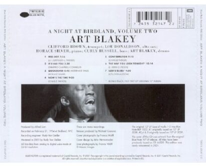 A Night At Birdland Vol. 2