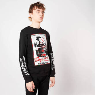 A Nightmare On Elm Street Don't Fall Asleep Sweatshirt - Zwart - 4XL