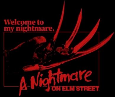 A Nightmare On Elm Street Welcome To My Nightmare Sweatshirt - Black - L