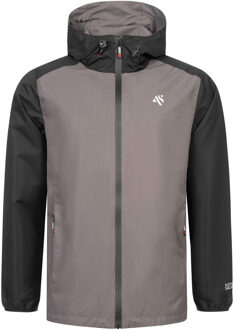 A. Salvarini heren regenjas AS-322 waterafstotend & lichtgewicht Grijs - 2XL