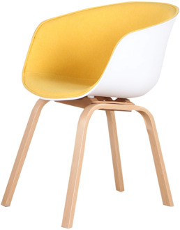 A set of 2 dining chairs with medieval design, fabric armchairs with solid mental legs, kitchen, dining room and study。