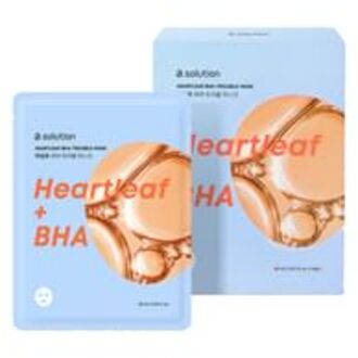 a. solution Heartleaf BHA Trouble Mask Set 20ml x 10 sheets
