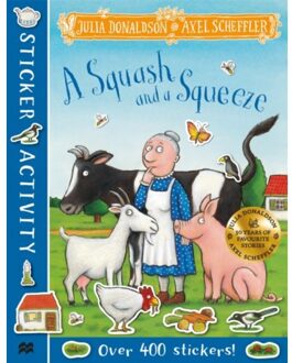 A Squash And A Squeeze Sticker Book - Julia Donaldson
