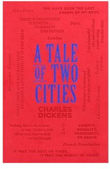 A Tale Of Two Cities - Word Cloud Classics - Charles Dickens