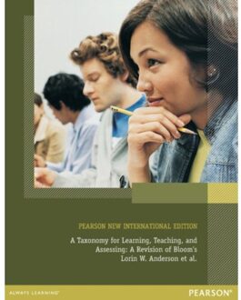 A Taxonomy for Learning, Teaching, and Assessing: Pearson New International Edition