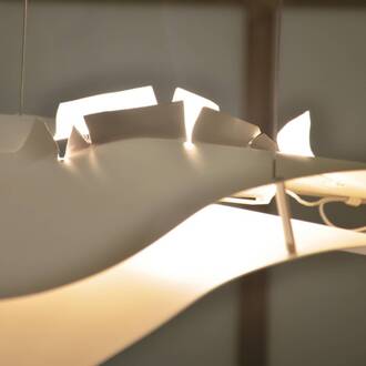 A Tempo Perso - chique hanglamp in wit