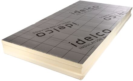 A-therm Pir Isolatieplaat - Rd-waarde 4,50m² K/w - Tand Groef - 100mm - 1200x600mm - 0,720m² - 1st