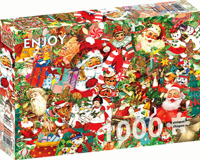 A Vintage Christmas Puzzel (1000 stukjes)