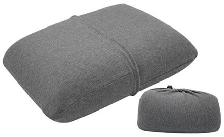 A1 Pcs Outdoor Reizen Kamp Dutje Kussen donker grijs