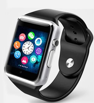 A1 Professionele Smart Polshorloge 2G Sim Tf Camera Waterdichte Gsm Telefoon Grote Capaciteit Sim Sms Voor Android voor Iphone zwart