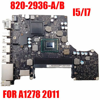 A1278 Motherboard 820-2936-A 820-2936-B for MacBook Pro 13" A1278 Logic Board i5 2.3GHz/2.4GHz i7 2.7GHz/2.8GHz 2011