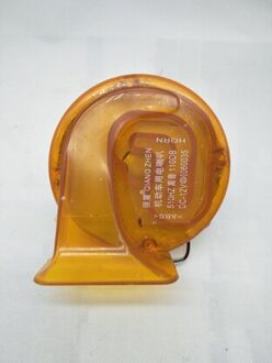 A134 Slak Motorfiets Speaker 110DB 12 V Euro Motorbike Racing Hoorn Auto Geluid Auto Loud Air Horn Sirene Luidspreker Hoorn sirene oranje Snail Horn