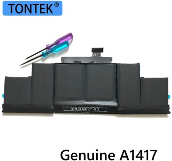 A1417 Laptop Batterij Voor Apple Macbook Pro Retina 15 Vroeg ME665LL/Een ME664LL/Een een MC976LL/Een MD831LL/Een A1398 Bateria