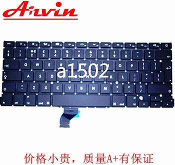 A1502 Toetsenbord Voor Macbook Pro Retina 13 "A1502 Keyboard Us Uk Ru Sp Ar Standaard