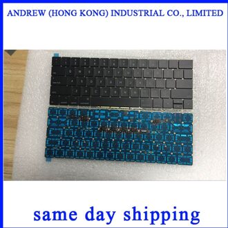 A1707 Toetsenbord voor Macbook Pro Retina 15 ''A1707 US Keyboard Late Mid Jaar MLH32 MLH42 MPTR2 MPTT2