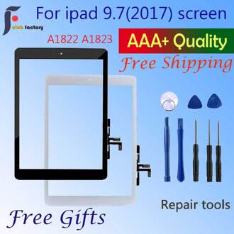 A1822 A1823 Touch Screen Voor Ipad 5th Outer Panel Voor Glas Ipad 9.7Touch Screen Digitizer Voor outer Panel G wit