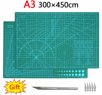 A2 A3 color Multifunction Pvc Self Healing Cuting Mat Cutting pad Board Cut Paper Cutter Knife DIY Craft Tools Office Supplies