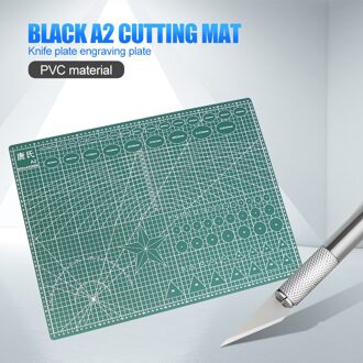 A2 Dubbelzijdige Snijplank Pvc Snijden Mat Pad Patchwork Schrijven Antislip Antistatische Studenten Families Kantoor Tekening Tool