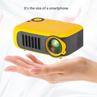 A2000 Huishoudelijke Mini Led Projector Entertainment Ondersteuning 720P Hd Projector Mini Draagbare Projector Beamer Home Cinema Theater VS
