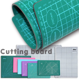 A3 A4 A5 Leather Craft Cutting Mat Board Engraving Soft Pad Hand Writing Plank, 3mm Thickness Inch Size Cutting Mat Punch Sewing