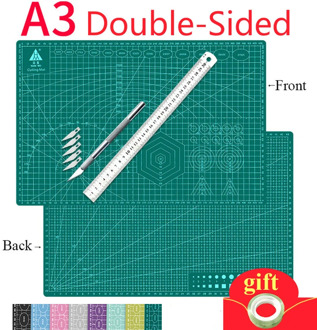 A3 Cutting Mats Cushion Board Large Handwritten Test Paper Drawing Beauty WorkbeScaling Model Rubber Seal Engraving Board DIY