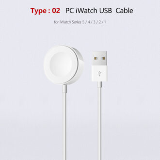 A3 Draagbare USB Horloge Charger Magnetische Draadloze Oplader voor Apple iWatch Serie 5 4 3 2 1 Adapter Draadloze Snelle oplaadkabel 02 stk Watch kabel