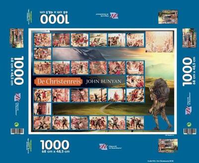 A3 poster De Christenreis -  MJ Ruissen (ISBN: 9789461152480)