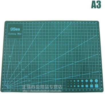 A3 Professionele Self Healing Snijmat voor Naaien, Quilten, Hobby; non-glare Oppervlak Dubbelzijdig 3mm Dik, 30x45cm