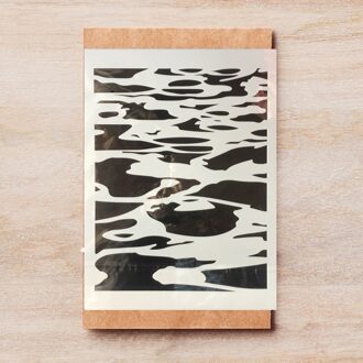 A4 29Cm Ijsberg Diy Gelaagdheid Stencils Muur Schilderen Plakboek Kleuring Embossing Album Decoratieve Template