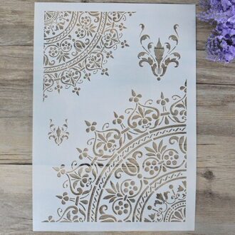 A4 A3 A2 Size Diy Craft Mandala Stencils Voor Schilderen Op Hout, Stof, muren Art Scrapbooking Stempelen Album Embossing Papier Kaarten A2 Size 42 by 59.4cm