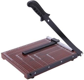 A4/A5/B5 Papier Snijmachine Handmatige Papiersnijder Kantoor Fotopapier Trimmer Machine Rvs Guillotine Kaart cutter
