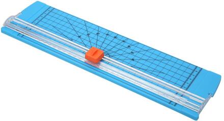 A4/A5 Precisie Papier Foto Trimmers Cutter Office Card Plakboek Trimmer Lichtgewicht Stansen Mat Machine Voor Patchwork A4 blauw