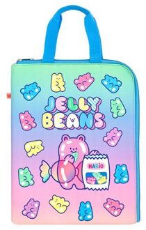 A4 Bestandsmap Schattige Beer Document Organizer Houder Koreaanse 13 Inch Laptop Voor Gilrs Kawaii Informatie Tas