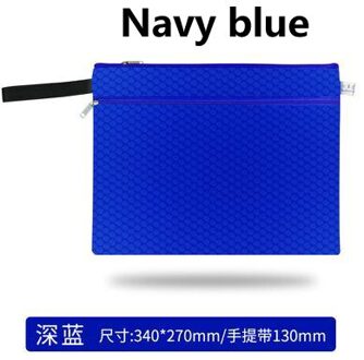 A4 Canvas Bestandsmap Tas Mannen Draagbare Kantoorbenodigdheden Organizer Zakken Dubbele Laag Draagbare School Document Levert 8