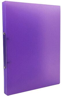 A4 Clip Map Transparante Candy Kleur Loose Leaf Binder Organizer PL