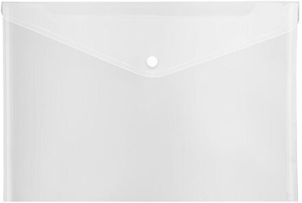 A4 Document Bestand Zak Envelop Houder Storage Case Drukknoop Organizer Container Voor Papers Kantoorbenodigdheden R20 18C