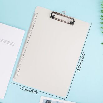 A4 Klembord Schrijfblok Bestand Mappen Document Houder Paperclip Office Supply