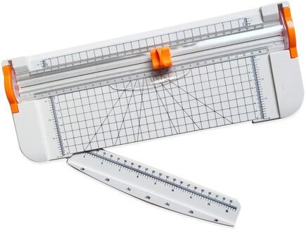 A4 Papiersnijder Papier Snijden Gestanst Machines Foto Plakboek Blades Scheermesje Voor Diy Foto Kraft Papier Afdrukken office Tool wit