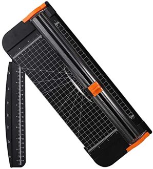 A4 Papiersnijder Papier Snijden Gestanst Machines Foto Plakboek Blades Scheermesje Voor Diy Foto Kraft Papier Afdrukken office Tool zwart