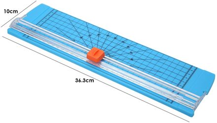A4 Snijmachine Papier Cutter Art Trimmer Ambachten Foto Plakboek Bladen Diy Office Home Briefpapier Mes Blauw