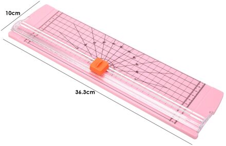 A4 Snijmachine Papier Cutter Art Trimmer Ambachten Foto Plakboek Bladen Diy Office Home Briefpapier Mes roze