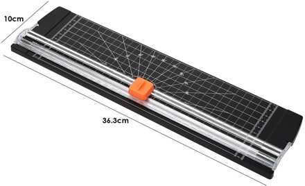 A4 Snijmachine Papier Cutter Art Trimmer Ambachten Foto Plakboek Bladen Diy Office Home Briefpapier Mes zwart