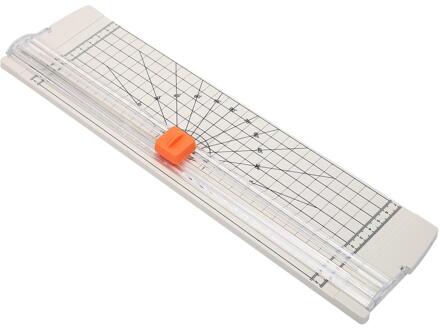 A4 Snijmachine Papier Cutter Kantoor Trimmer Foto Plakboek Blades Voor Diy Productie Fotopapier, Composiet Papier wit