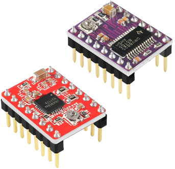 A4988 DRV8825 Stepper Motor Driver With Heat sink 3D Printer Parts StepStick Carrier Reprap RAMPS 1.4 1.5 1.6 MKS GEN V1.4 board